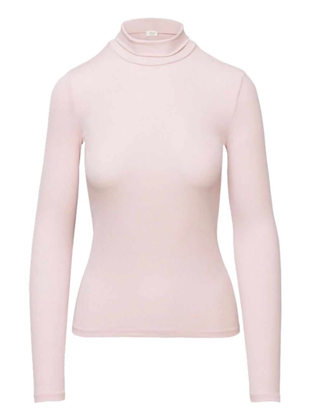 Aritzia Wilfred Ribbed Turtleneck Poetic Pink